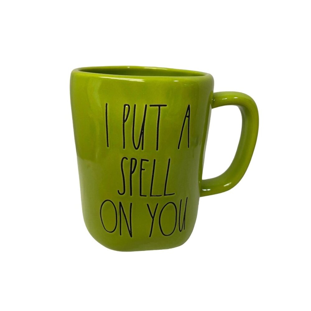 RAE Dunn Artisan‎ Collection I Put A Spell On You Halloween Mug Cup 3"W x 5"H